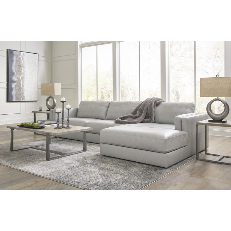 Signature Design by Ashley Amiata Leather Match 2 pc Sectional 5740466C/5740417C IMAGE 5