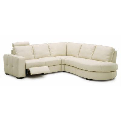 Palliser Push Reclining Leather Sectional Push 77515-07/11/19 IMAGE 1