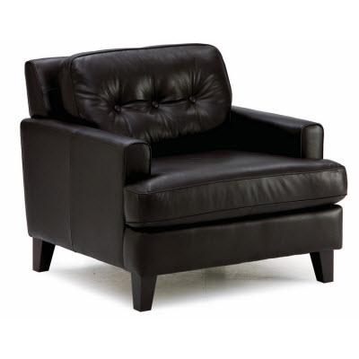 Palliser Barbara Stationary Leather Chair 77575-02-BROADWAY-JAVA IMAGE 1