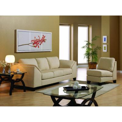 Palliser Cato Stationary Leather Chair 77493-02-VENICE-TAWNY IMAGE 2