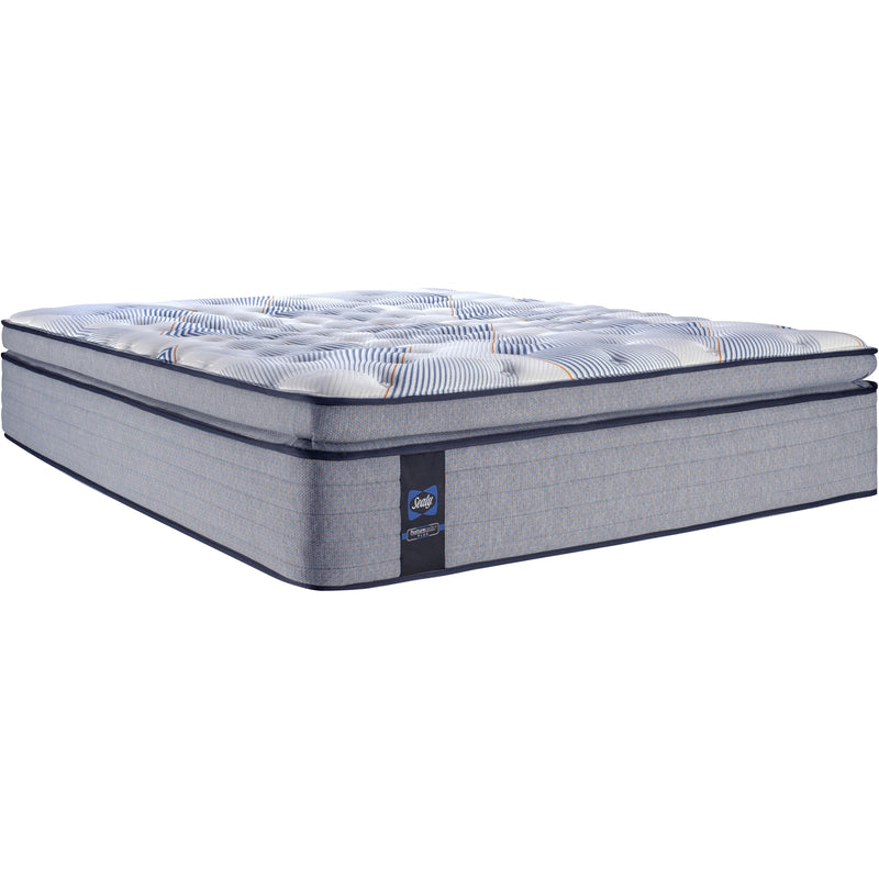 Sealy Maude Plush Euro Pillow Top Mattress (Twin) IMAGE 1