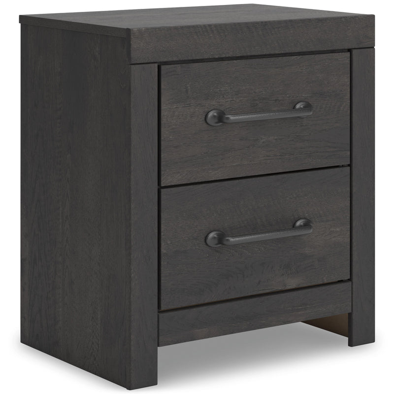 Signature Design by Ashley Hollivern 2-Drawer Nightstand PCB2108-92 IMAGE 1