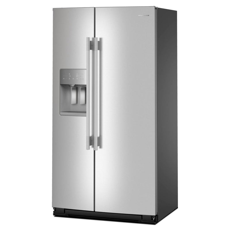 KitchenAid 36-inch, 21 cu. ft. Side-by-Side Refrigerator with Ice and Water Dispenser KRSC536RPS IMAGE 4