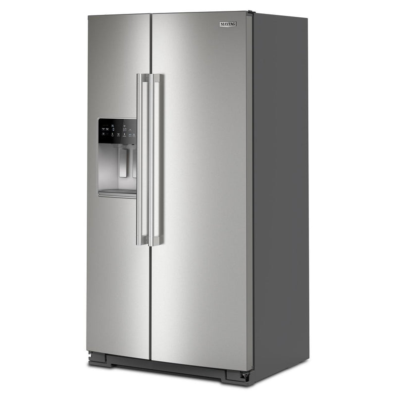 Maytag 36-inch, 21 cu. ft. Side-bye-Side Refrigerator with Ice and Water Dispenser MRSC6636RZ IMAGE 3