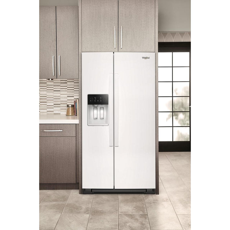 Whirlpool 36-inch, 21 cu. ft. Side-by-Side Refrigerator with Water and Ice Dispenser WRSC5536RW IMAGE 9