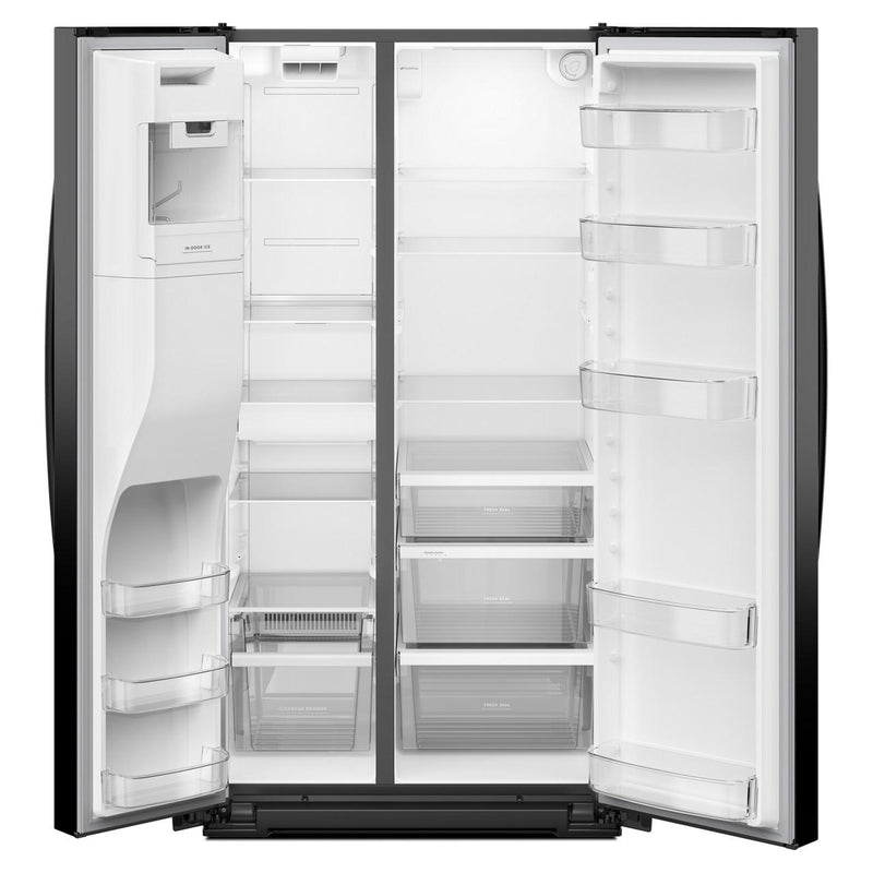 Whirlpool 36-inch, 28 cu. ft. Side-by-Side Refrigerator with Water and Ice Dispenser WRSF5536RV IMAGE 2