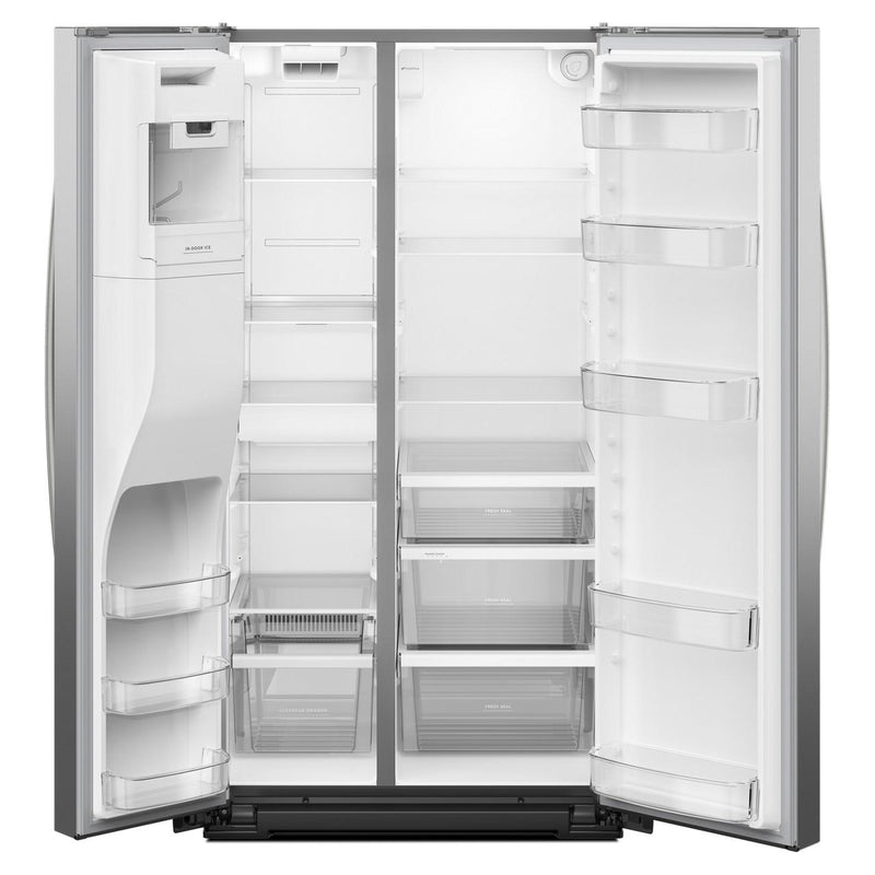 Whirlpool 36-inch, 28 cu. ft. Side-by-Side Refrigerator with Water and Ice Dispenser WRSF5536RZ IMAGE 2