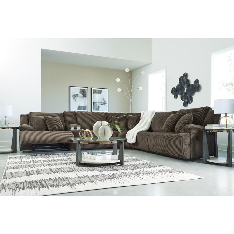 Signature Design by Ashley Top Tier Reclining Fabric Loveseat 9270540C/9270541C IMAGE 4